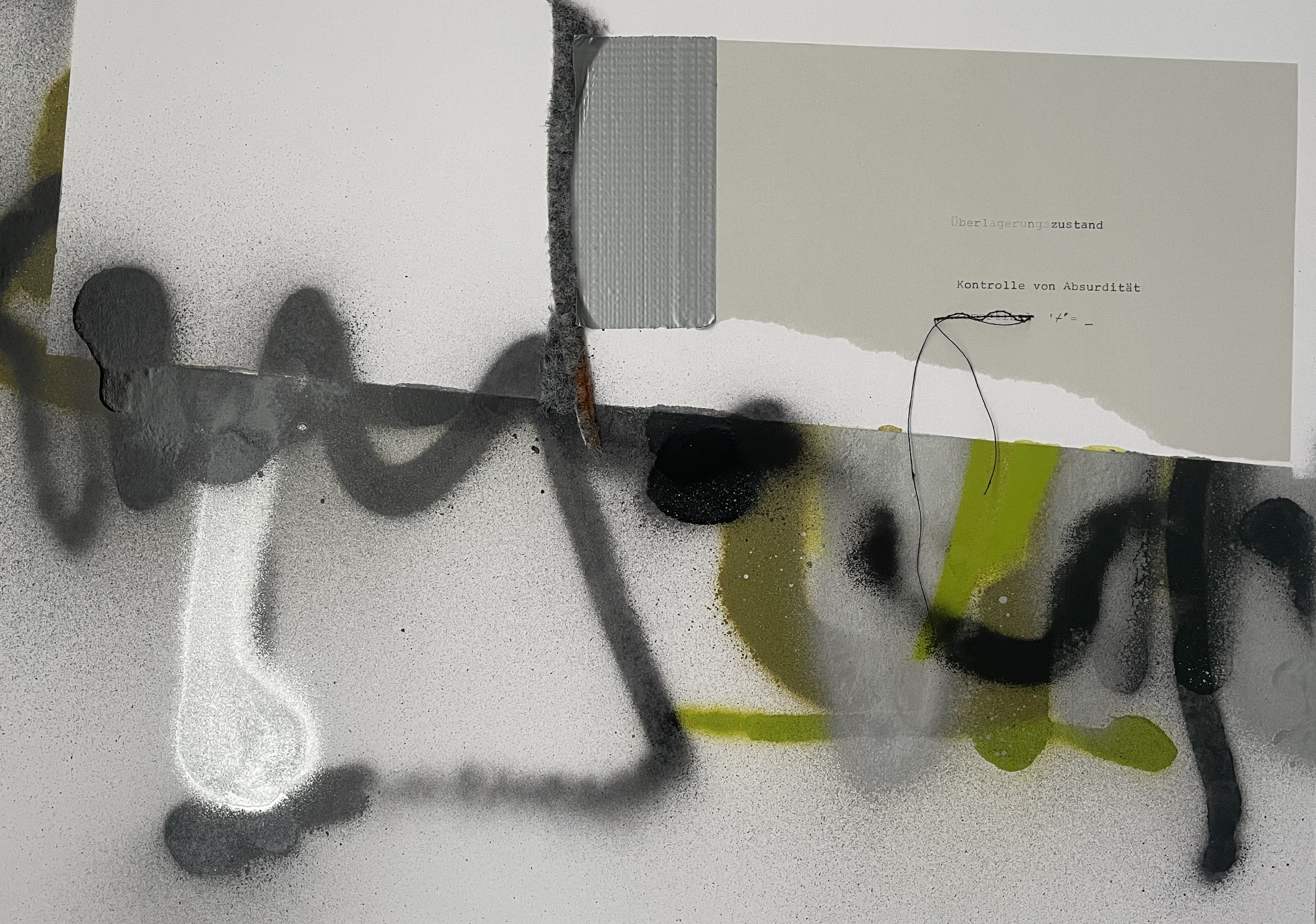 Zeichnungen/ Collagen